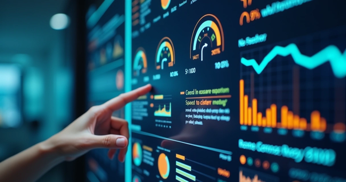 Dashboard digital com feedback de clientes e indicadores de satisfação 