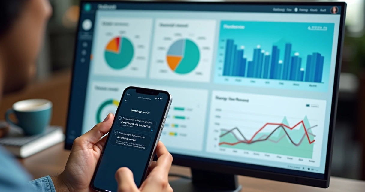 Painel digital mostra estatísticas de feedback de clientes 
