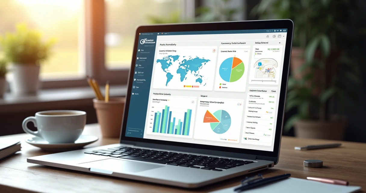 Ferramenta para Prospecção de Clientes: Como Escolher e Integrar com Inteligência Comercial 3 Dashboard de ferramenta para prospecção exibindo score, validação e segmentação detalhada de leads.