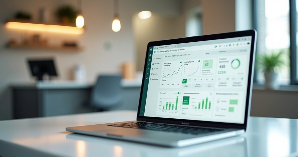 Dashboard de fidelização mostra taxa de retorno de pacientes 