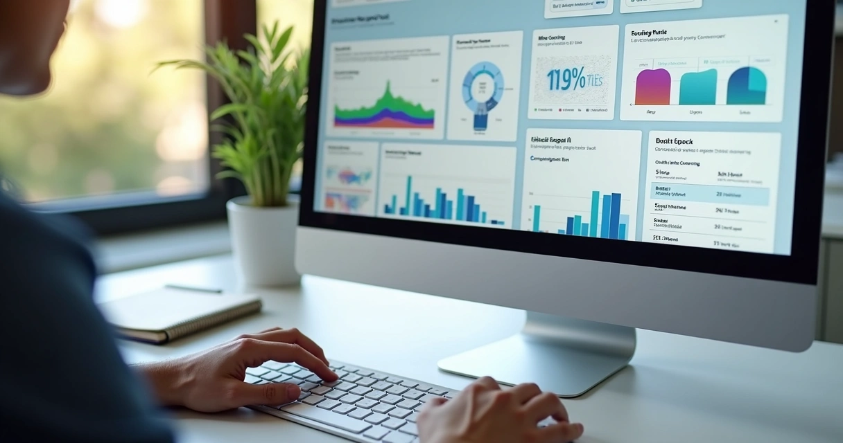 Dashboard da Filtre Apps com gráficos e dados de campanha 