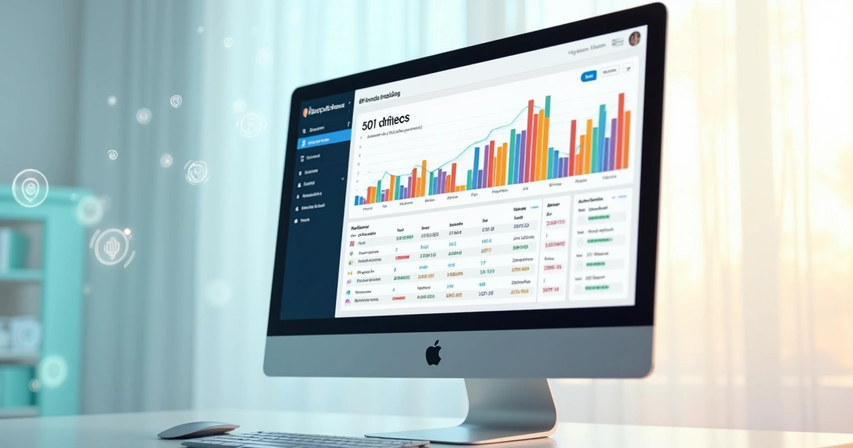 Dashboard com tabela de afiliados e vendas destacadas 