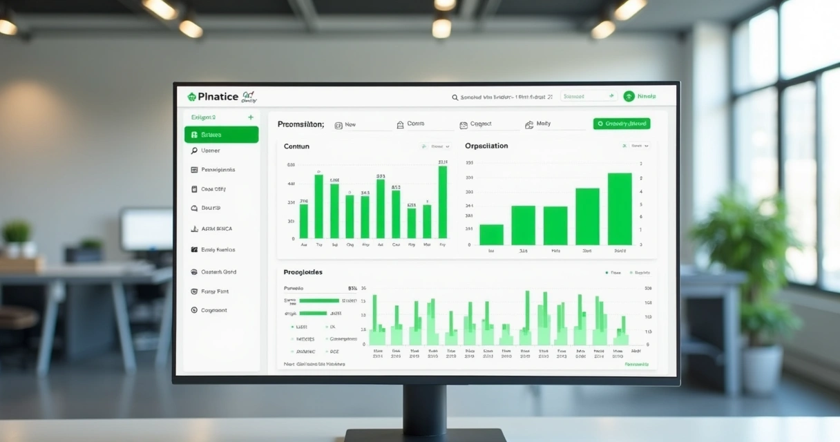 Tela com dashboard financeiro eRevendedor