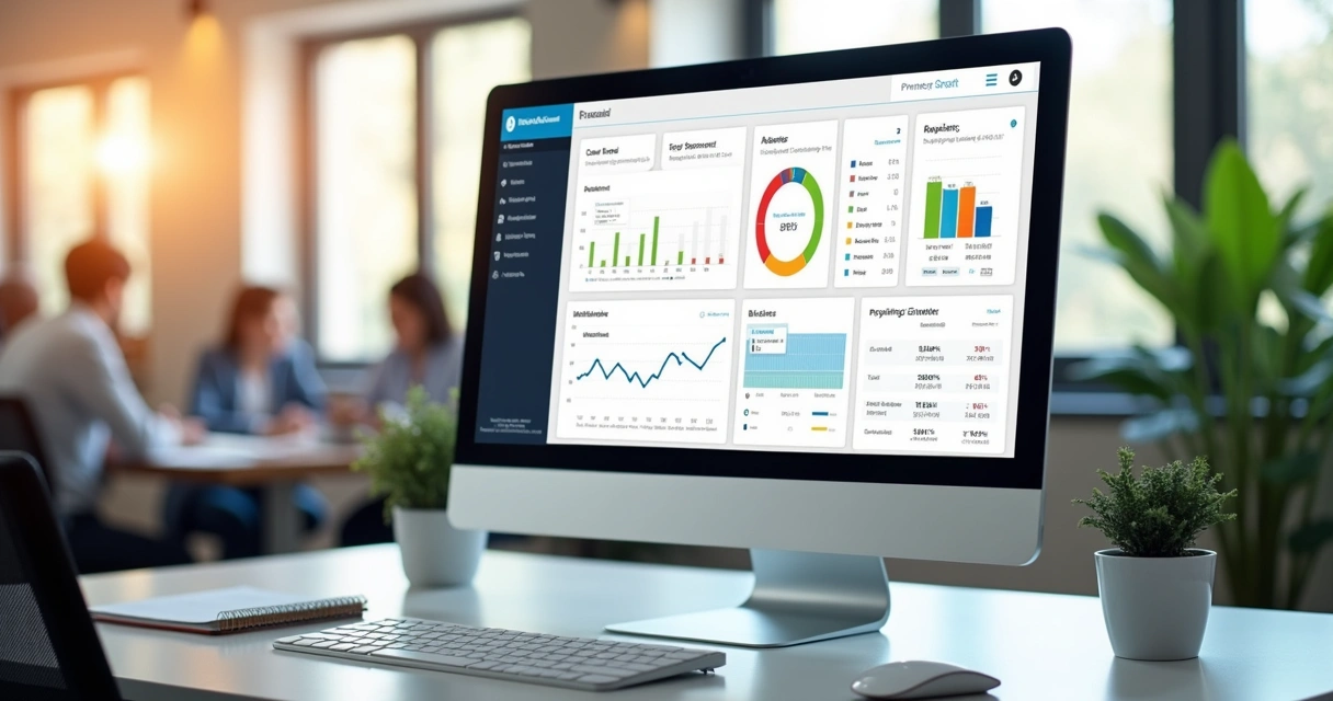 Dashboard financeiro de sistema para gráfica de revenda 