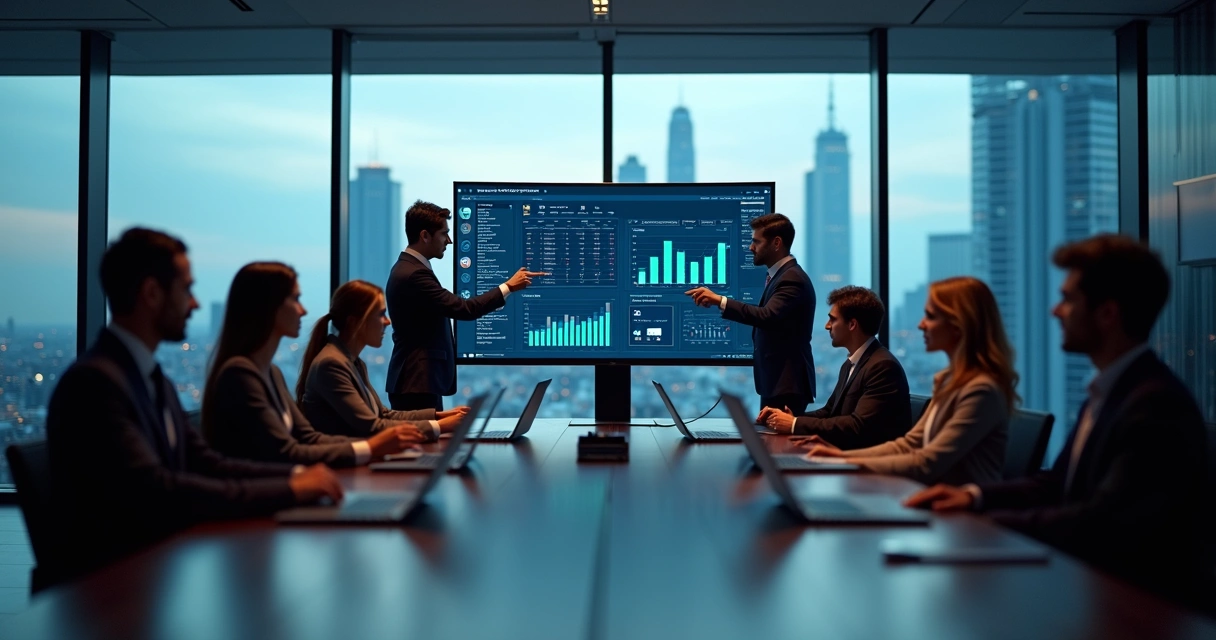 Painel financeiro com SAP integrado a plataforma de open finance em múltiplas telas 