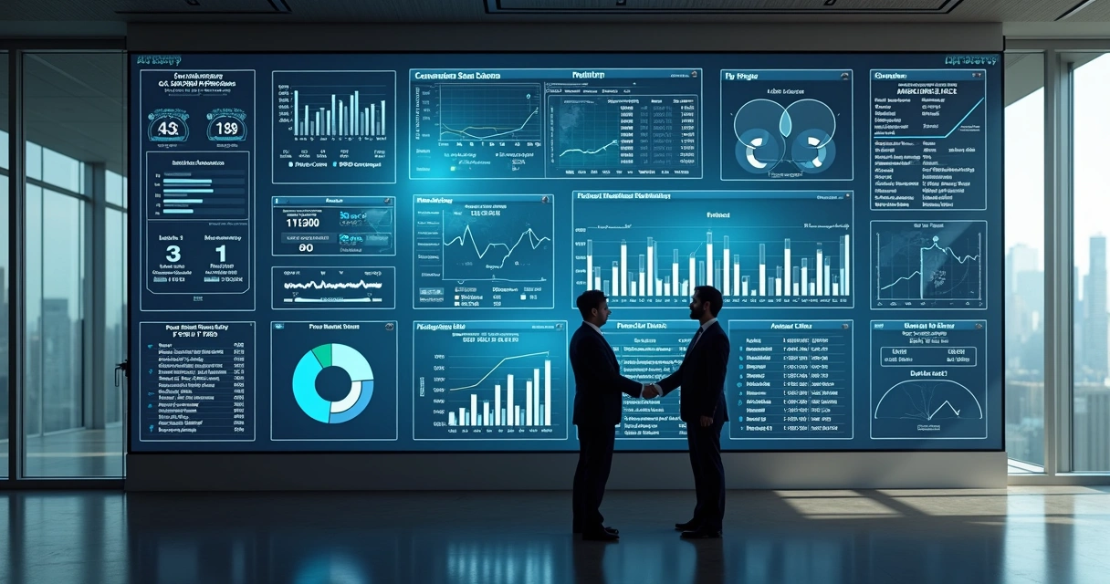 Dashboard digital exibe indicadores de gestão condominial 