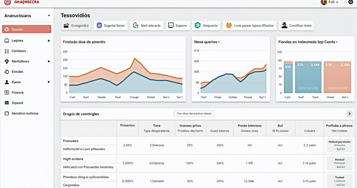Dashboard escolar com gráficos de contratos e pagamentos 