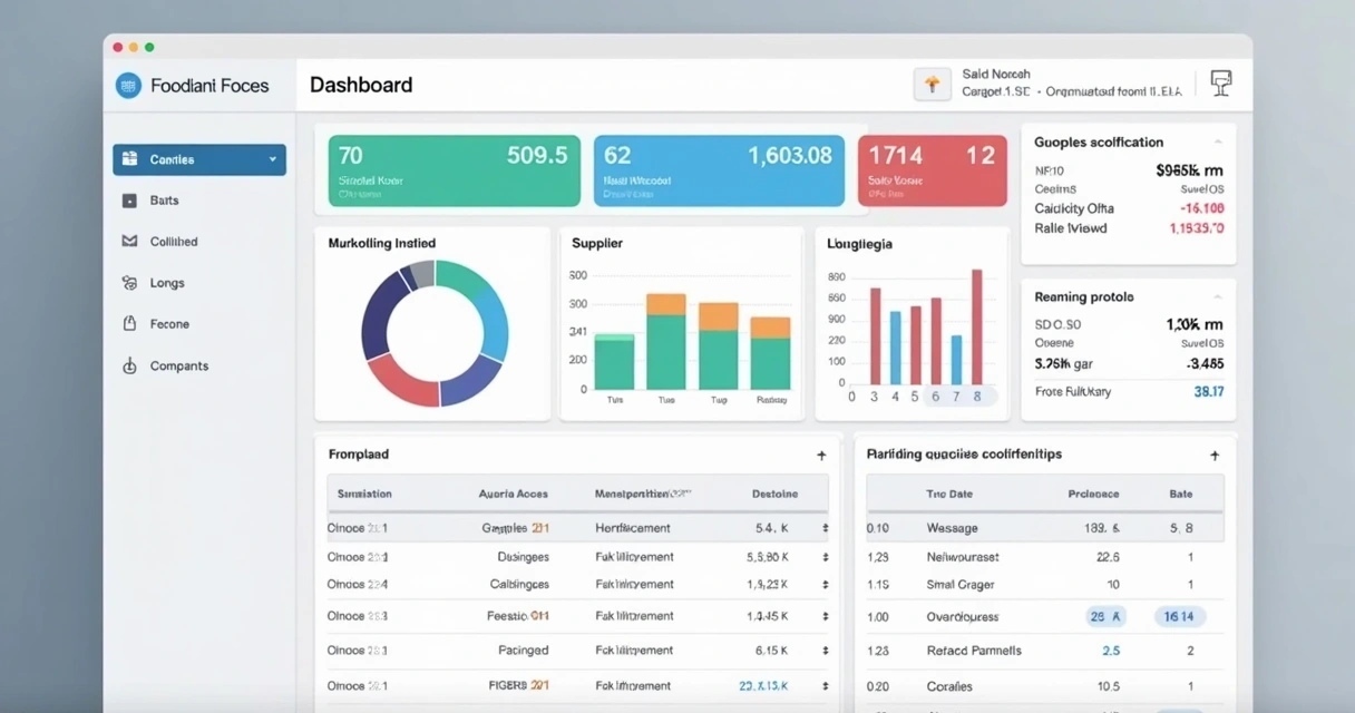 Dashboard de gestão financeira com gráficos e agenda de pagamentos 