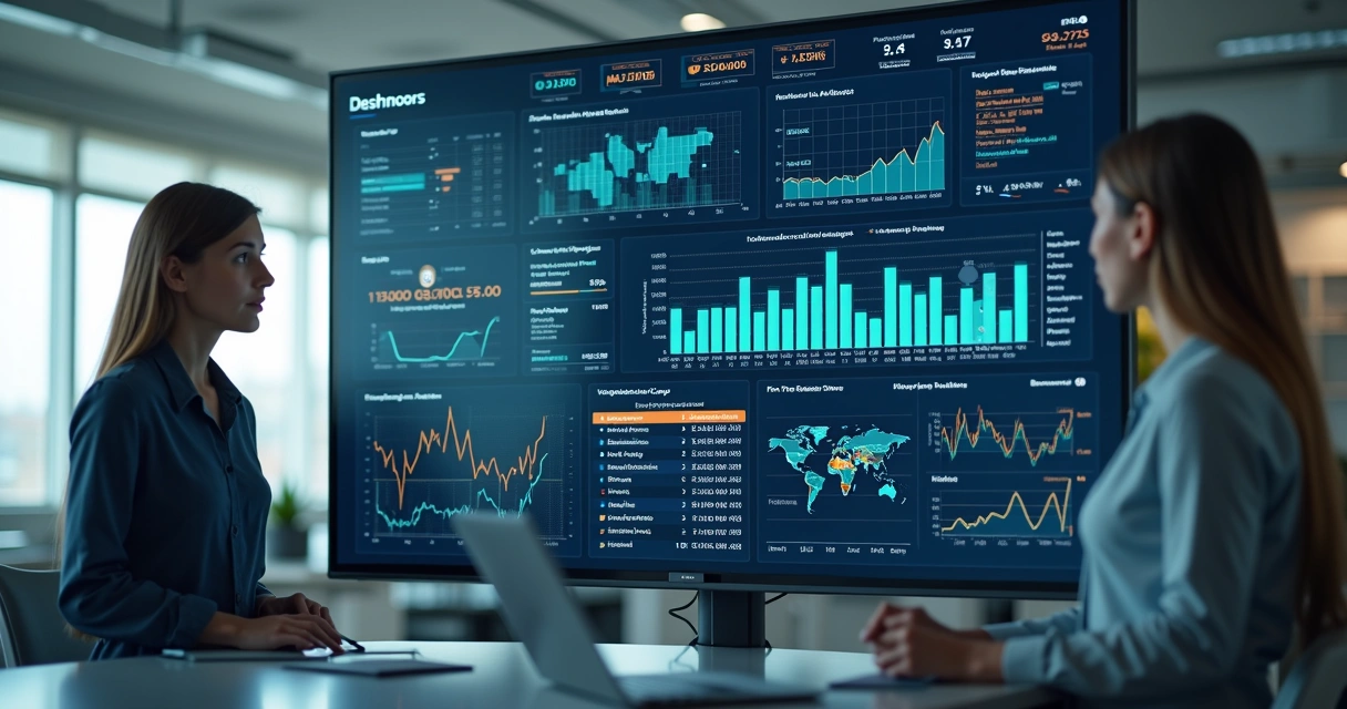 Dashboard digital de rastreamento de produtos alimentícios 