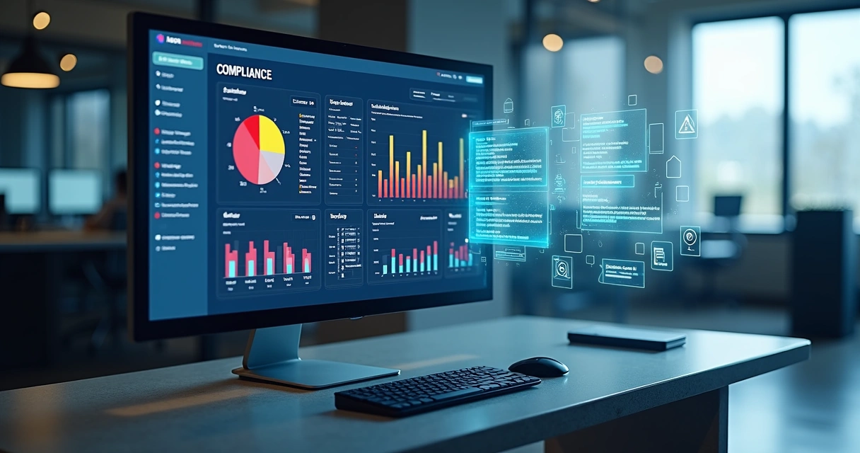 Dashboard de gestão centralizada de compliance de TI 