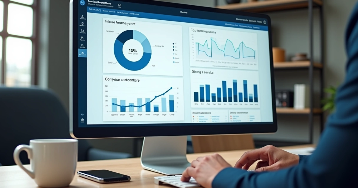 Dashboard de gestão tributária digital