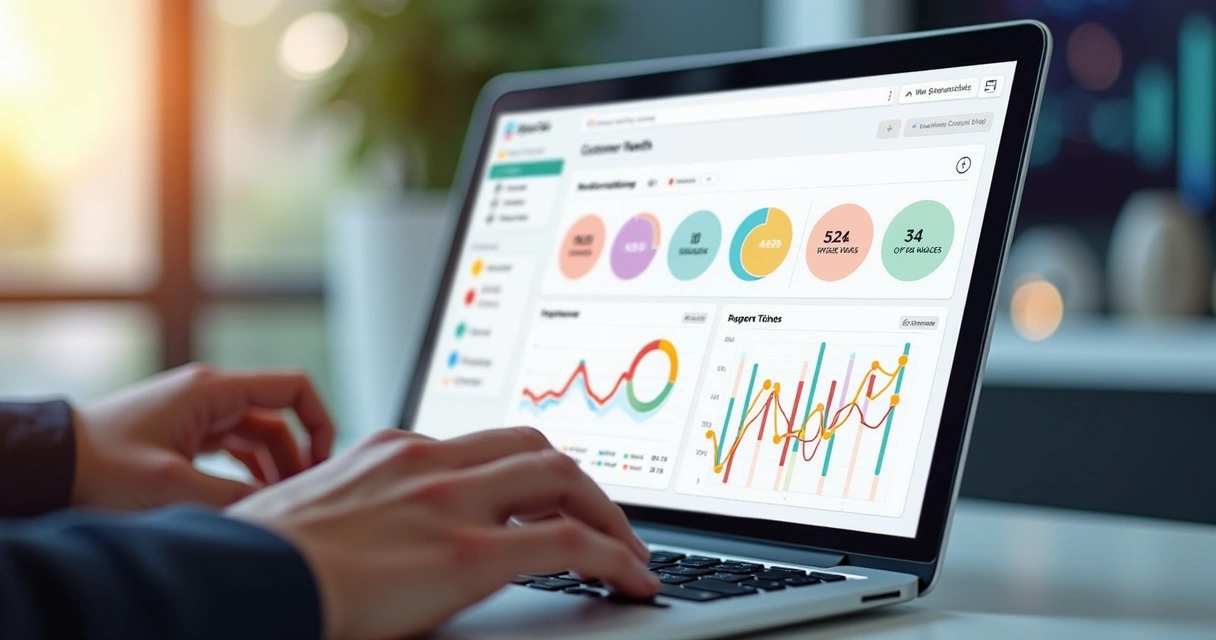 Dashboard simples mostrando health score SaaS 