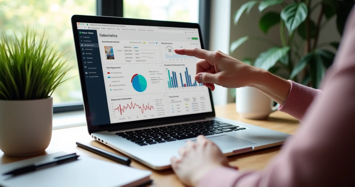 Dashboard de análise de produto no Hunter