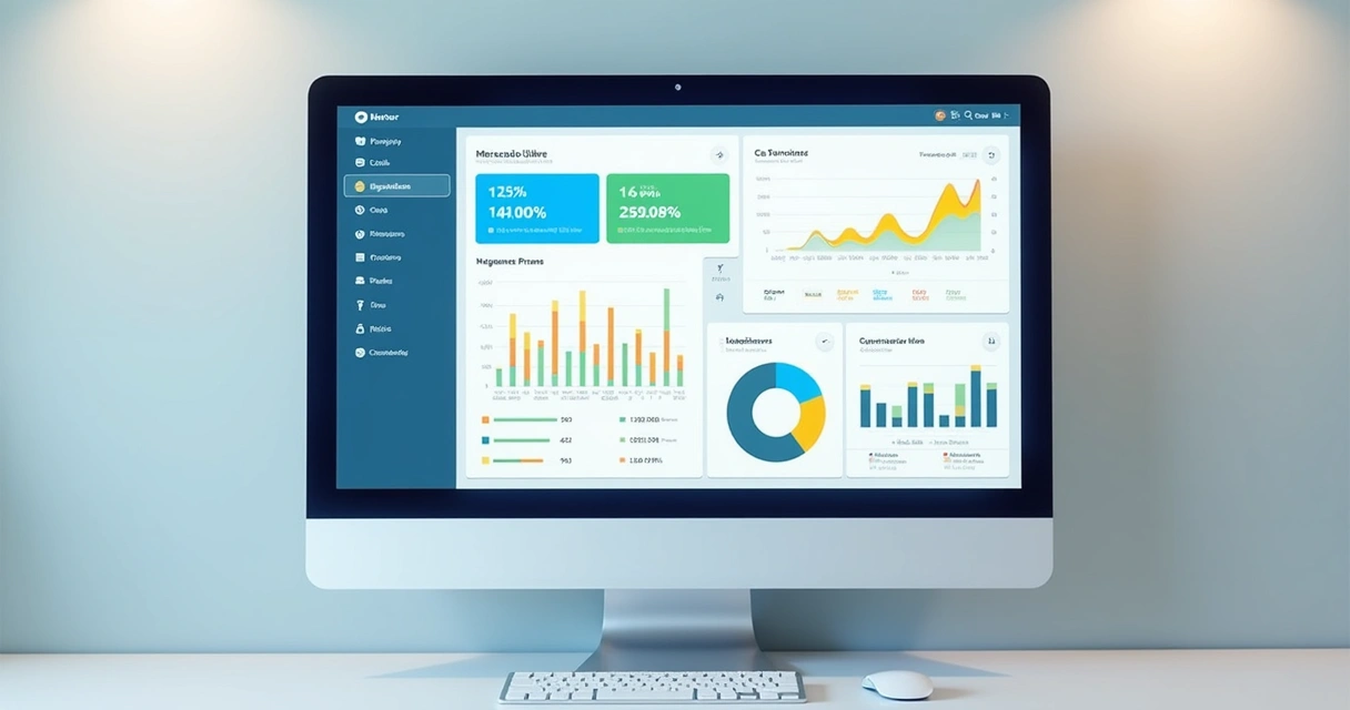 Dashboard de análise de campanhas e vendas com métricas detalhadas 