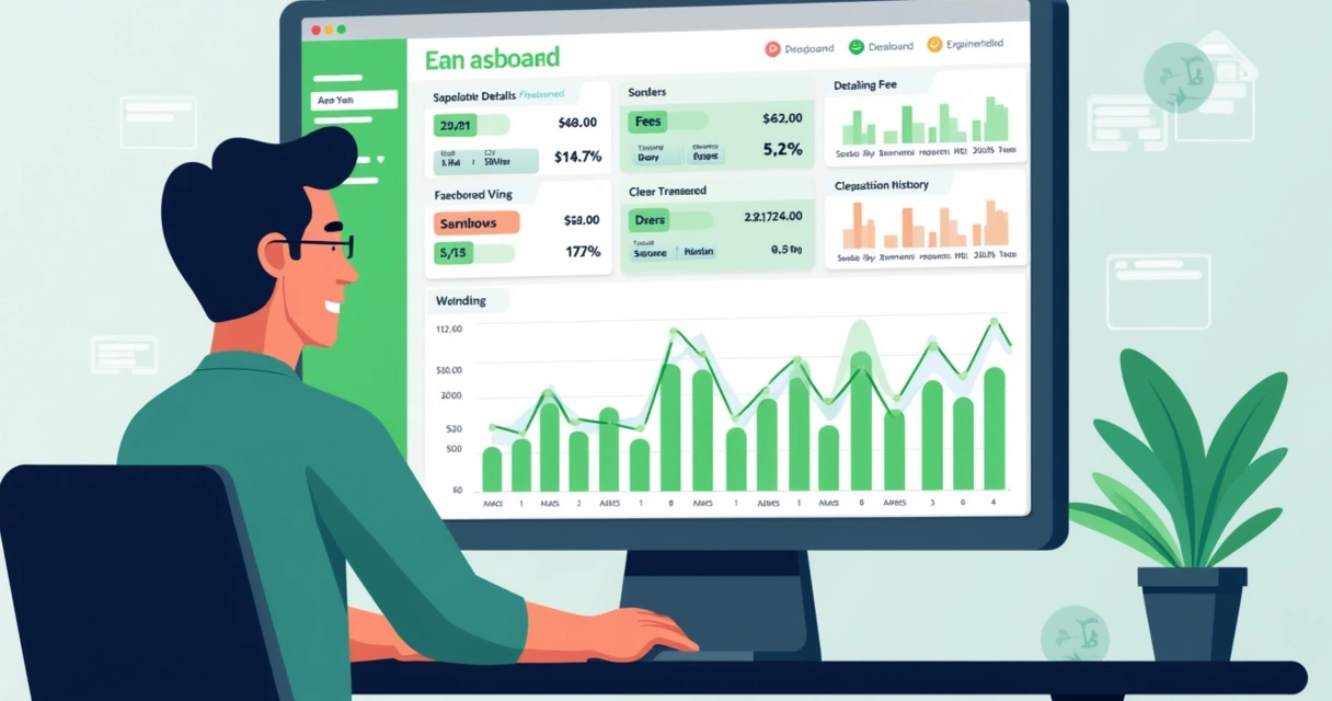 Dashboard da HyperCash mostrando análise de vendas e taxas 
