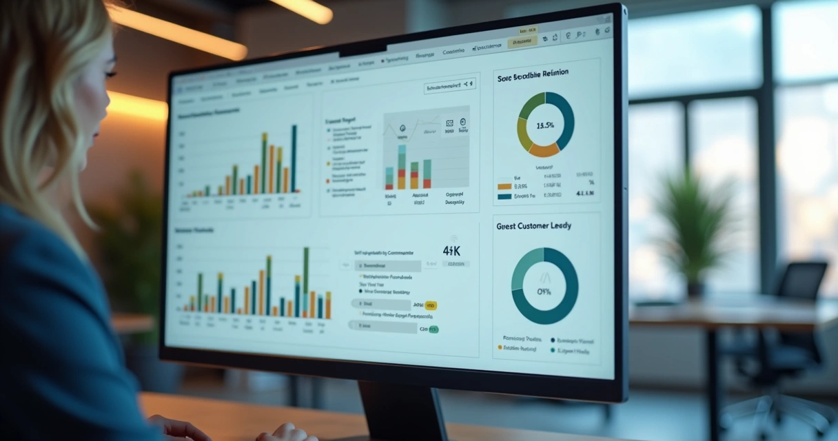Dashboard de indicadores chave em ecommerce