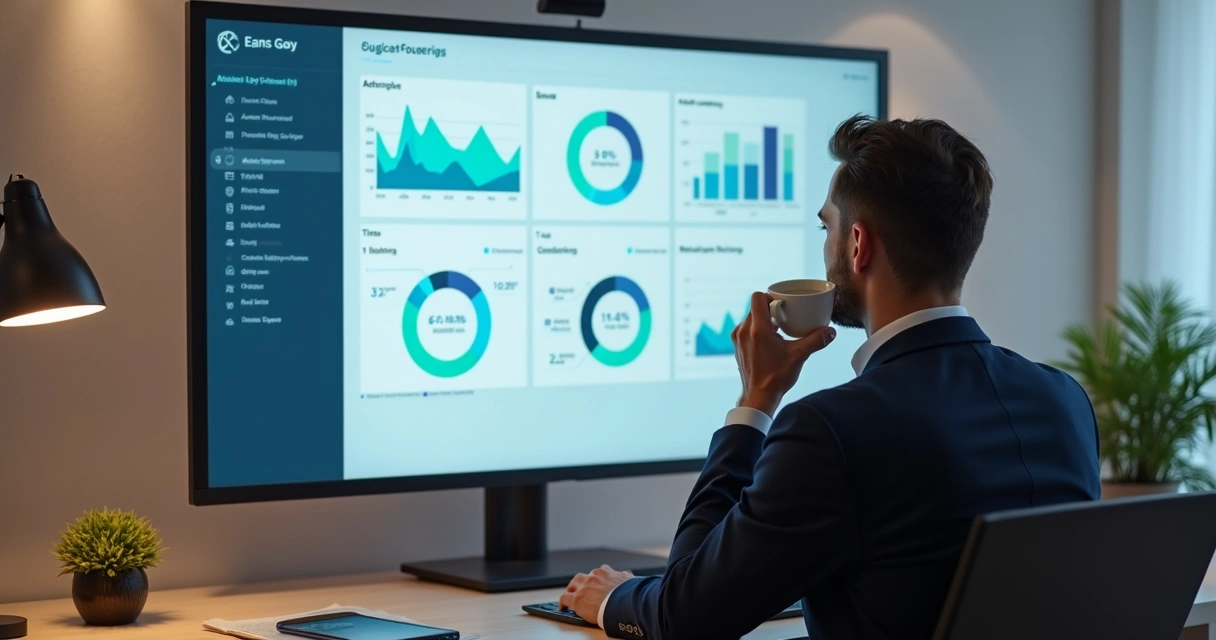 Dashboard com indicadores jurídicos mostrando redução de esforço 