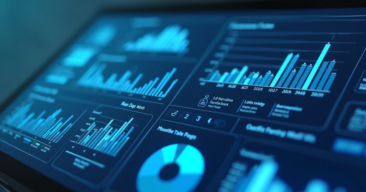 Visual de dashboard mostrando integração de dados vindos de pesquisas de satisfação