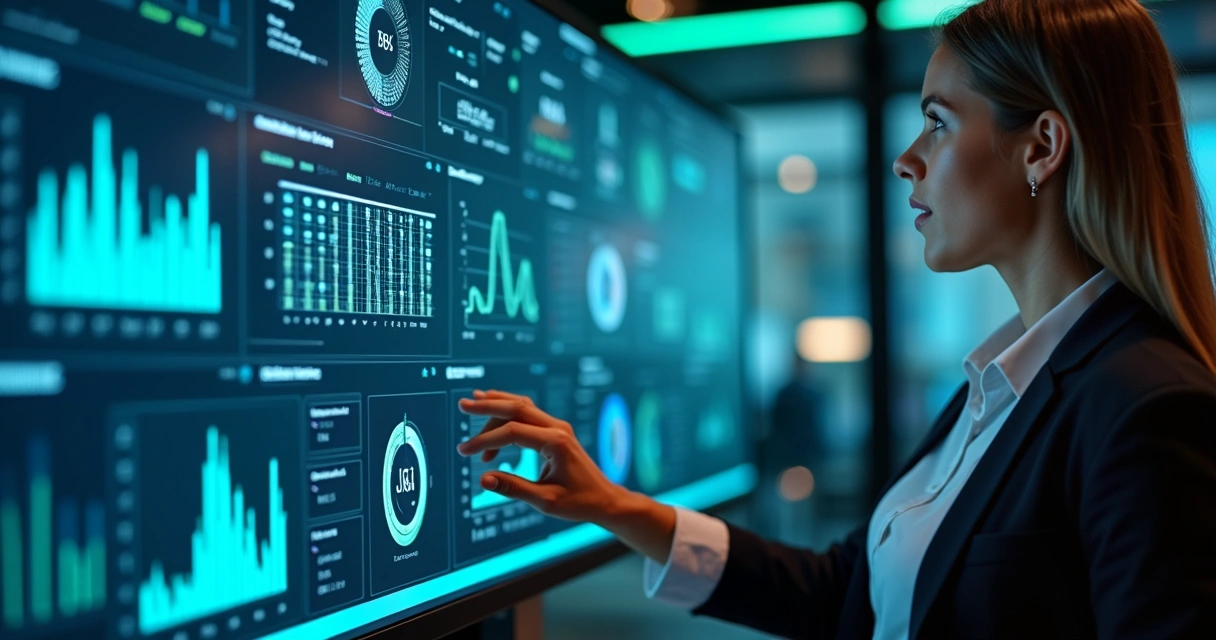 Dashboards digitais dinâmicos criados por inteligência artificial 