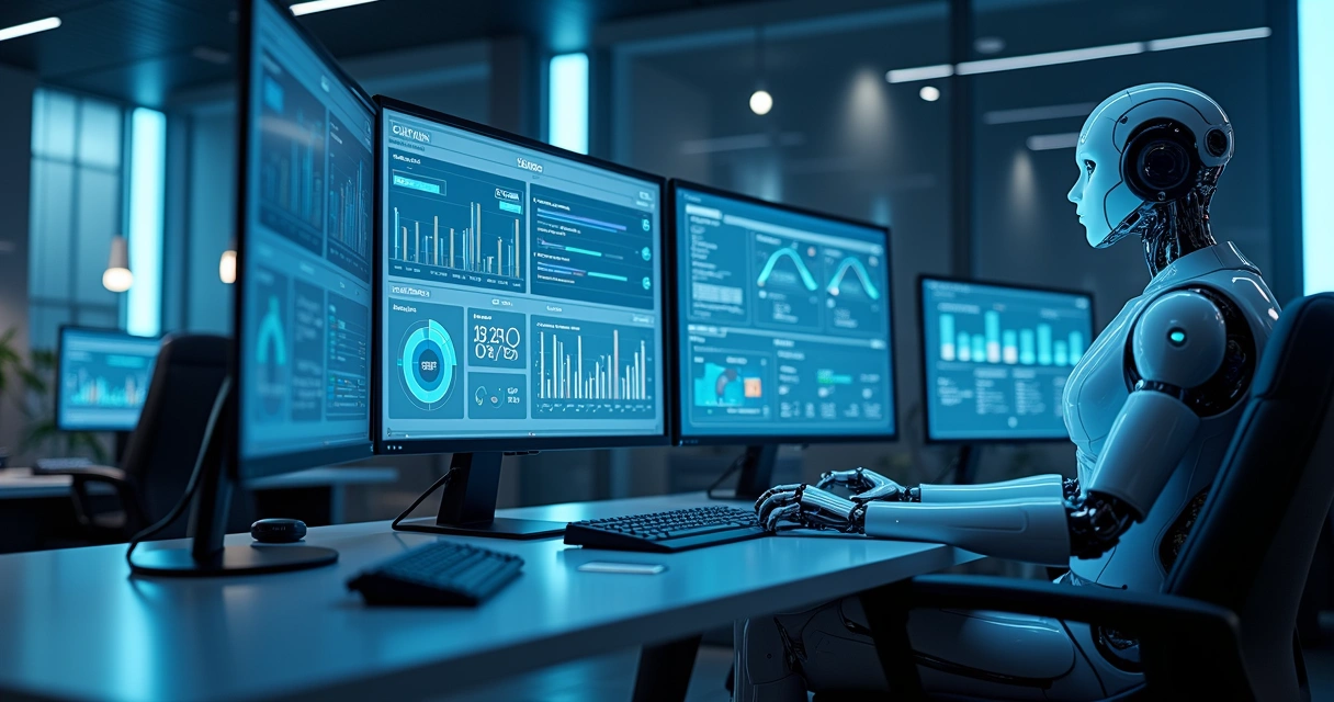 Dashboard mostrando análise preditiva de leads em CRM 