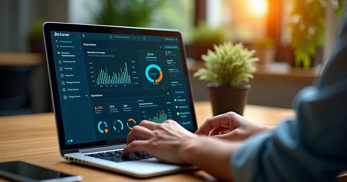 Painel digital com inteligência artificial sugerindo ações para PME 