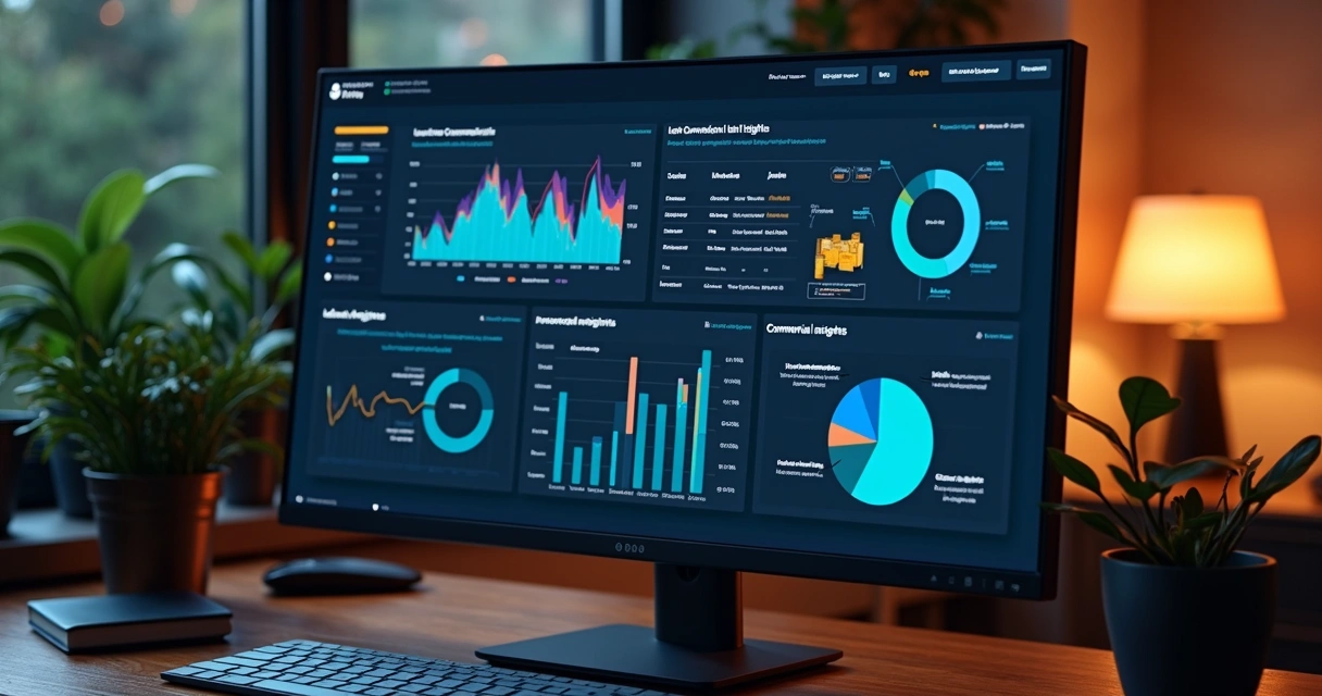 O que um SDR faz: funções, ferramentas e impacto nas vendas 6 Dashboard de inteligência comercial com gráficos de leads