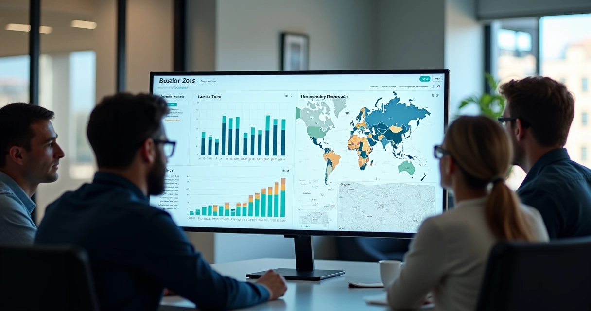 Dashboard com análise de dados e gráficos da construção civil 