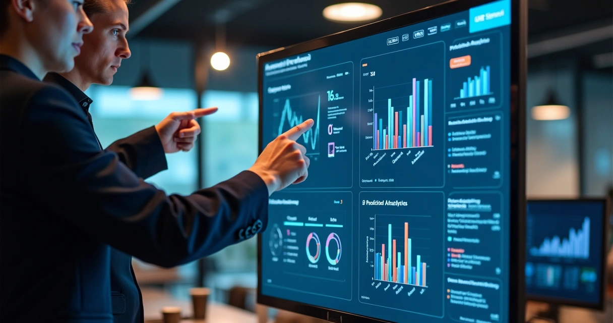 Dashboard de CRM mostrando interação personalizada com cliente 