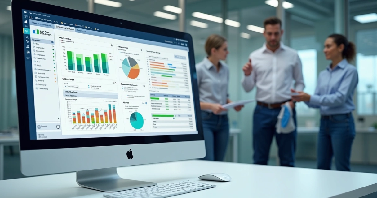 Dashboard digital ISO 22000 indústria de alimentos 