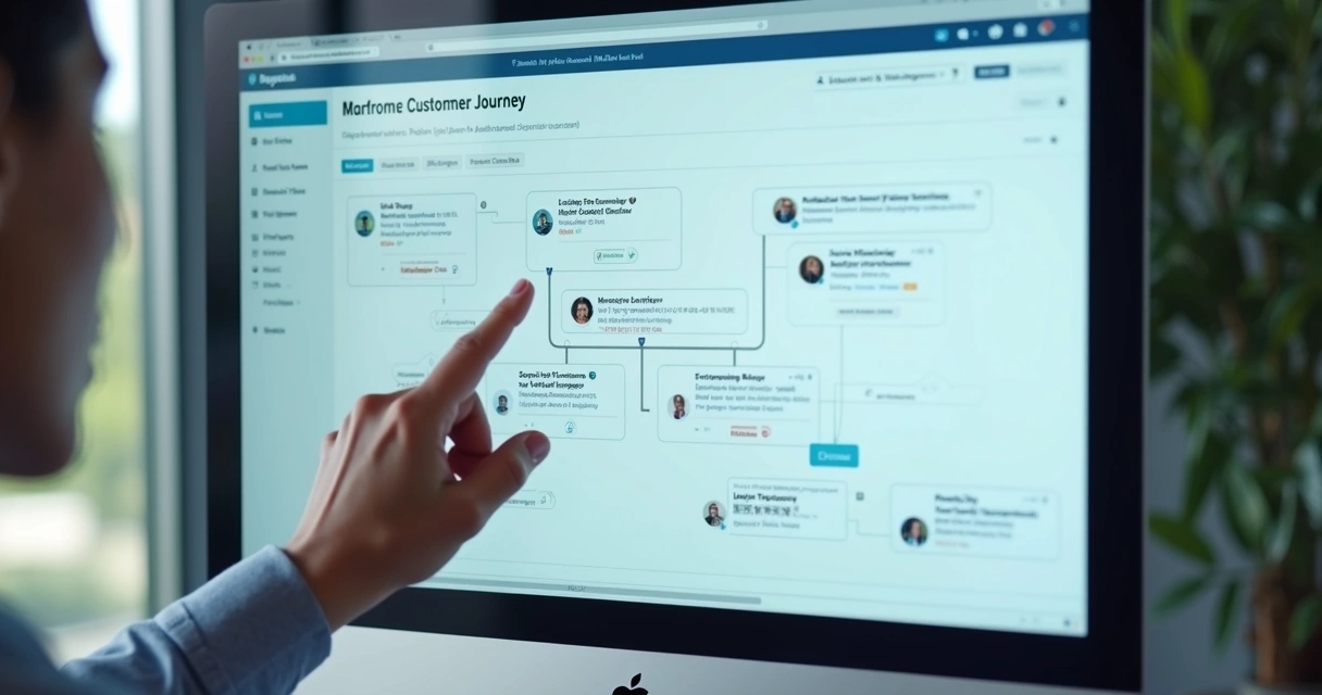 Dashboard visual limpo mostra fluxo de atendimento ao cliente 