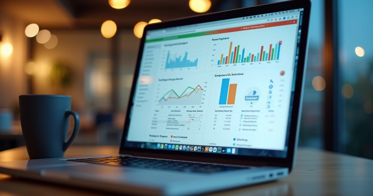Dashboard de LMS corporativo mostrando progresso dos treinamentos 