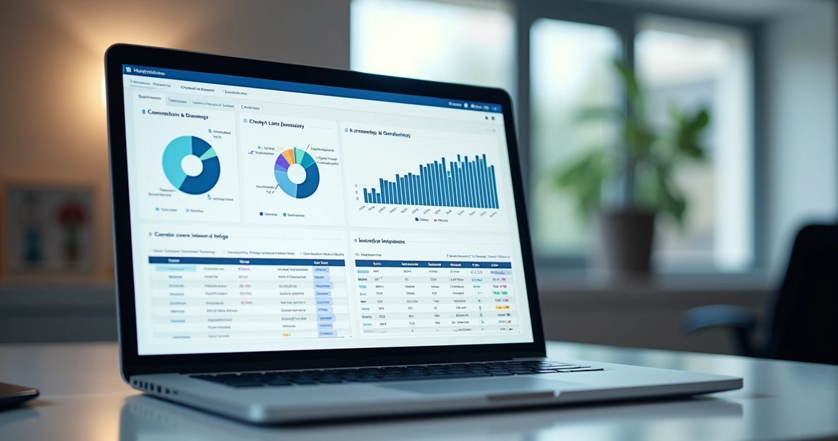 Dashboard com métricas de campanha de anúncios para clínica odontológica 