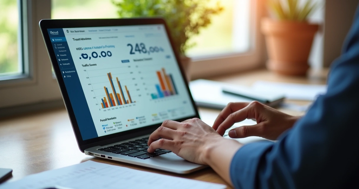 Dashboard de métricas de inbound marketing