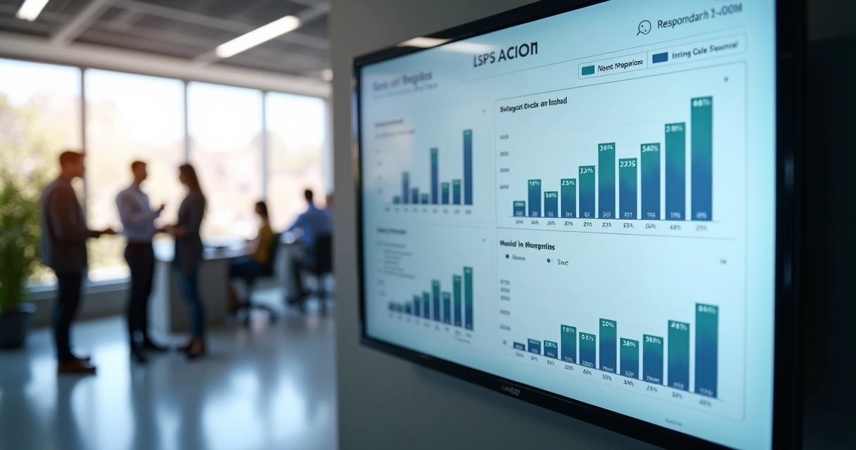 Dashboard digital de métricas de propostas de vendas 