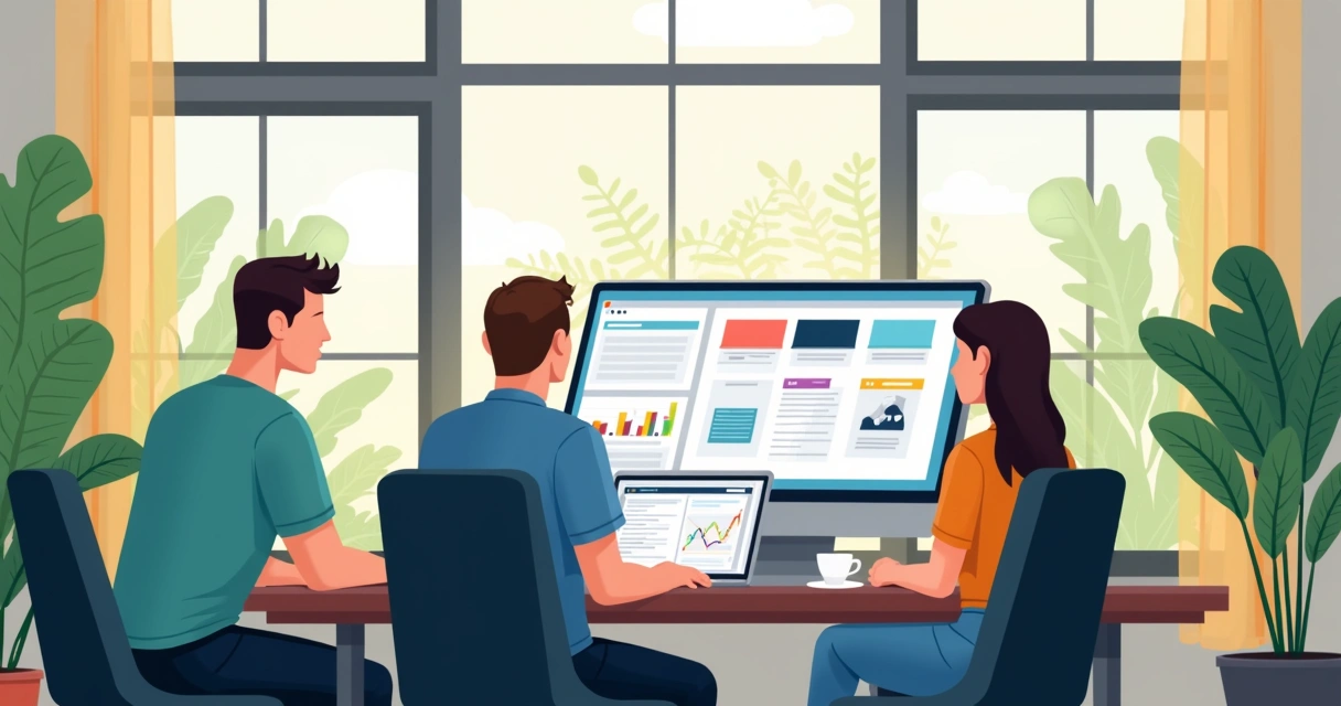 Tela de dashboard do Monday.com em agência de marketing 