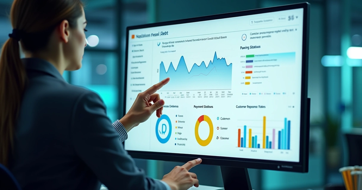 Dashboard de monitoramento de cobranças em tempo real 
