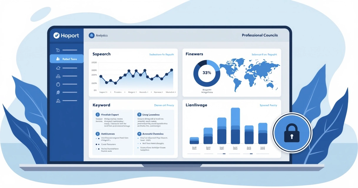 Dashboard digital com monitoramento de discursos em conselhos profissionais