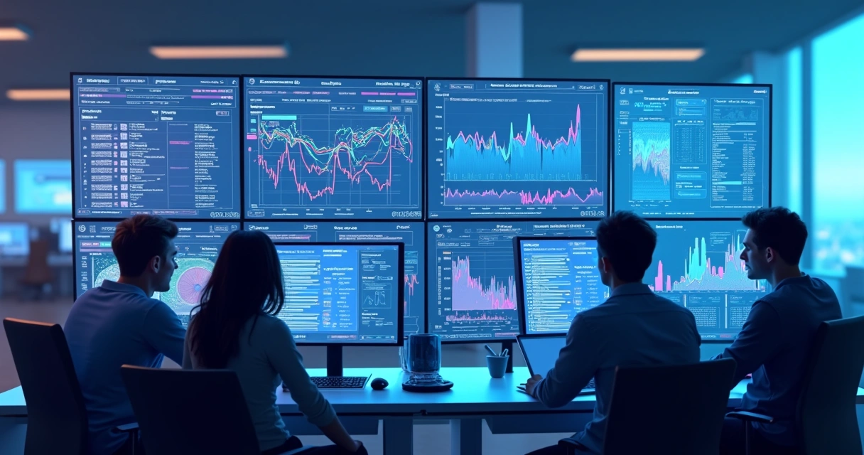 Dashboard com gráficos de monitoramento de integração SaaS em tempo real 