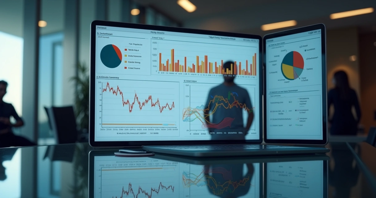 Dashboard colorido com alertas fiscais em tempo real 