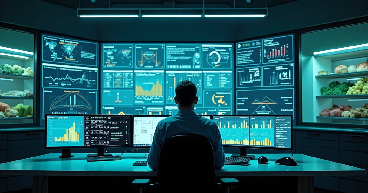 Dashboard digital de monitoramento de temperatura em produção de alimentos 
