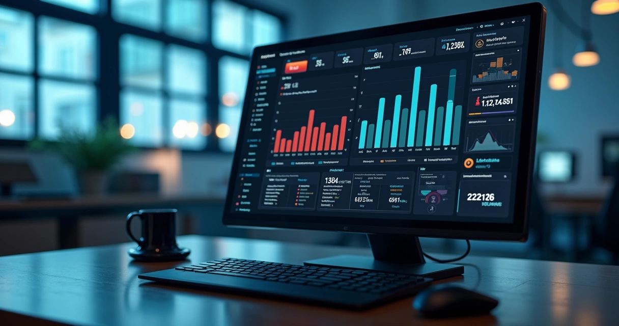 Dashboard digital de monitoramento de vacinas exibindo temperatura e luz