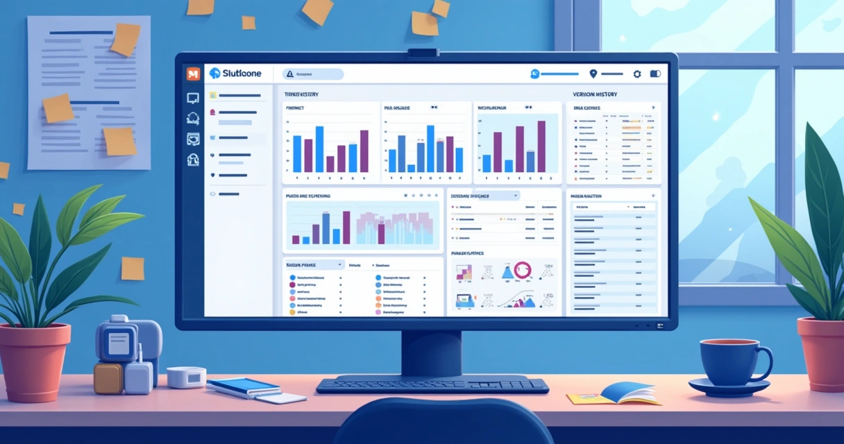 Dashboard de projeto de tecnologia configurado no Notion 