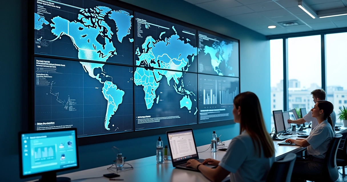 Dashboard operacional com alertas médicos em tempo real