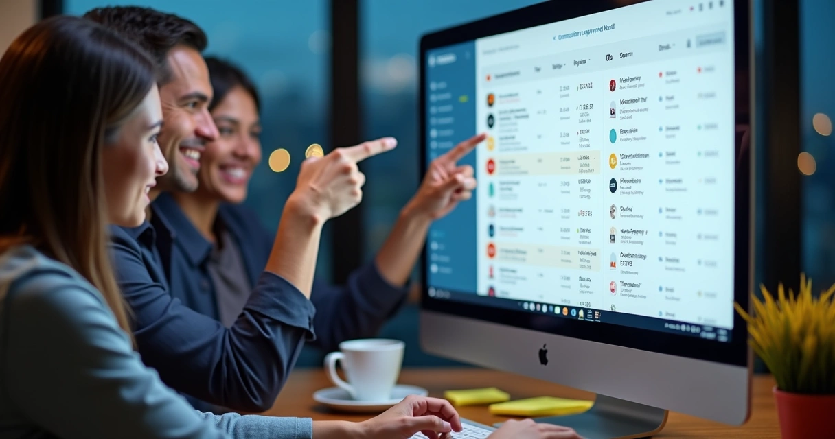 Painel mostrando pagamentos de comissão automática 