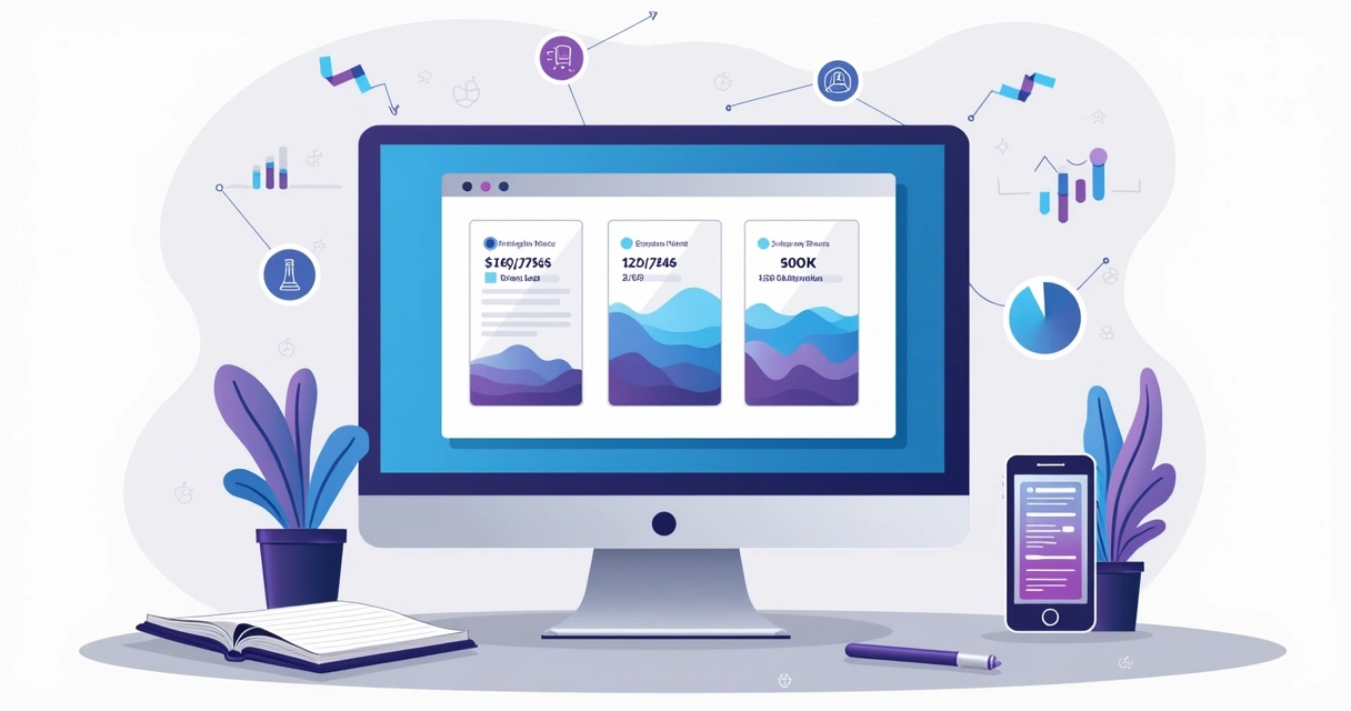 Dashboard moderno com métricas de parceiros e leads 