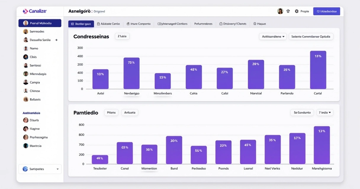 Dashboard de performance individual de parceiros 