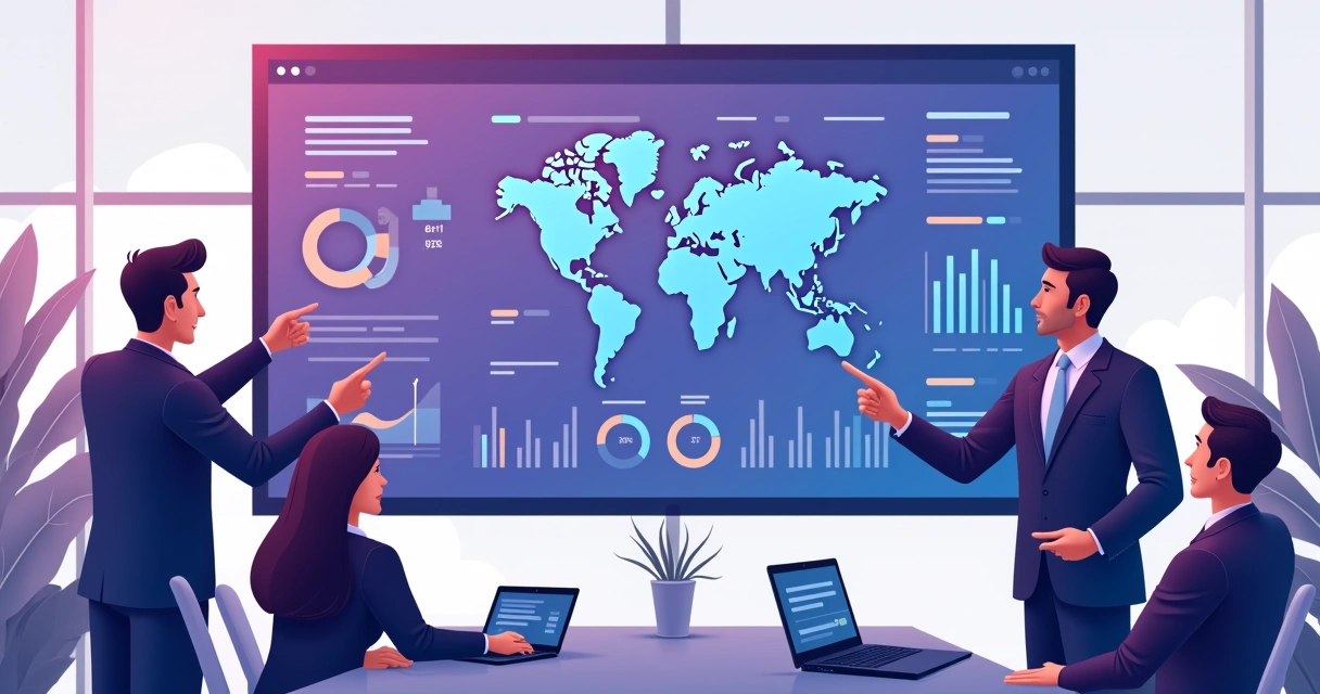 Painel digital de resultados de parceiros e canais de vendas 