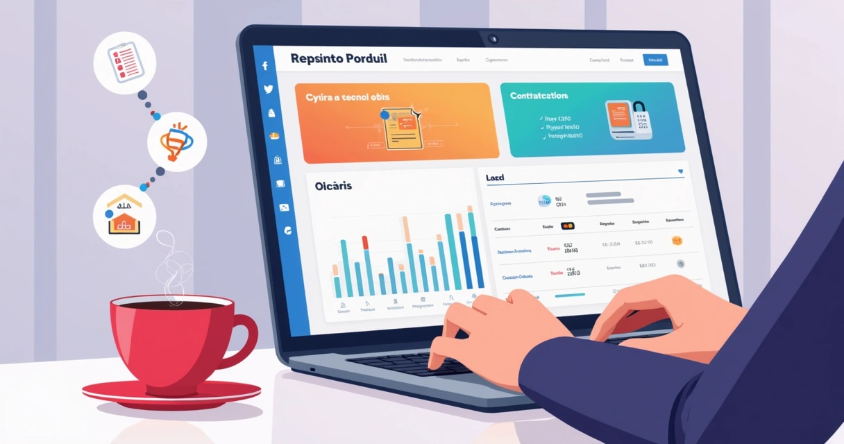 Dashboard do portal do inquilino da Piloto Imóveis 