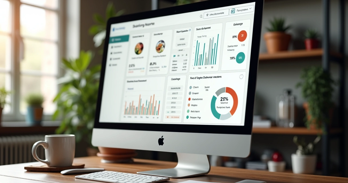 Dashboard mostra indicadores de churn em plataforma de delivery 