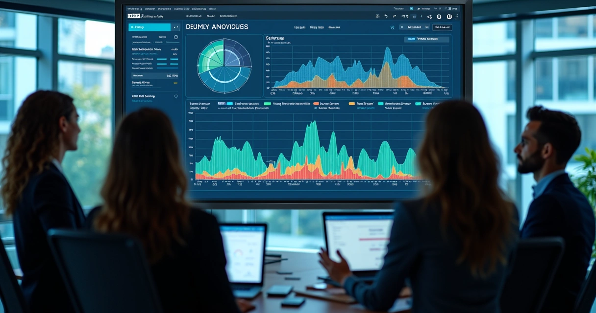 Dashboard de projeto ágil com gráficos e alertas de IA 